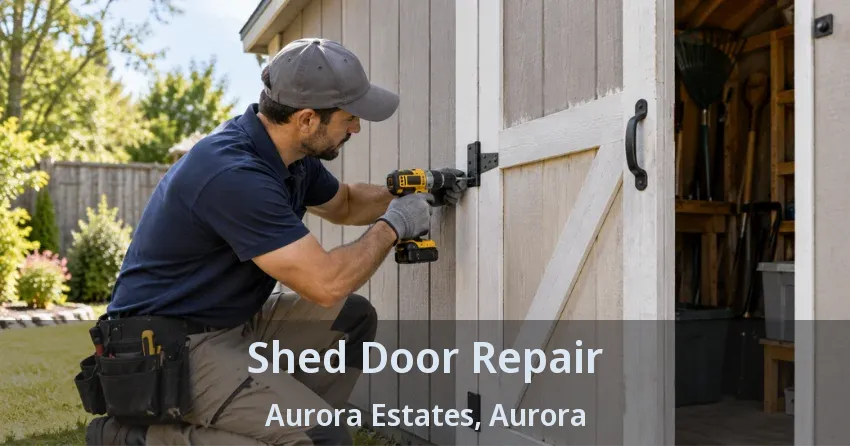 Shed Door Repair Aurora Estates, Aurora - ON