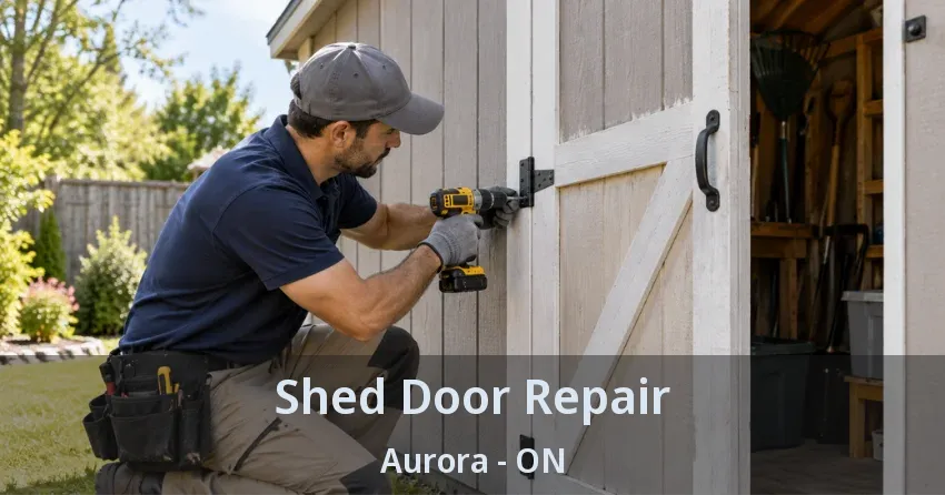 Shed Door Repair Aurora - ON