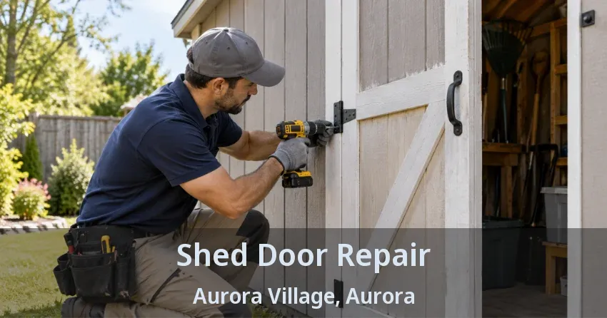 Shed Door Repair Aurora Village, Aurora - ON