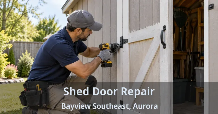 Shed Door Repair Bayview Southeast, Aurora - ON