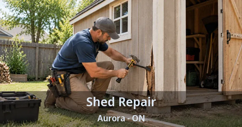 Shed Repair Aurora - ON