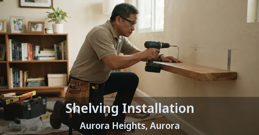Shelving Installation Aurora Heights, Aurora - ON