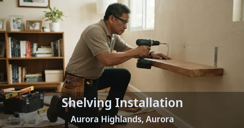 Shelving Installation Aurora Highlands, Aurora - ON