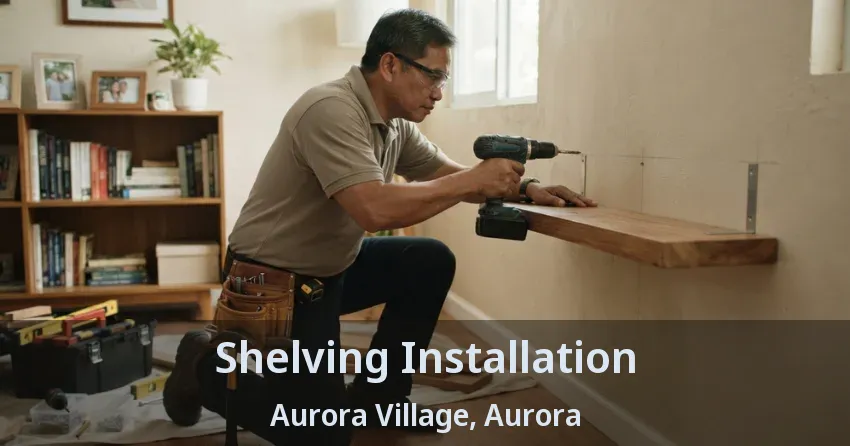 Shelving Installation Aurora Village, Aurora - ON