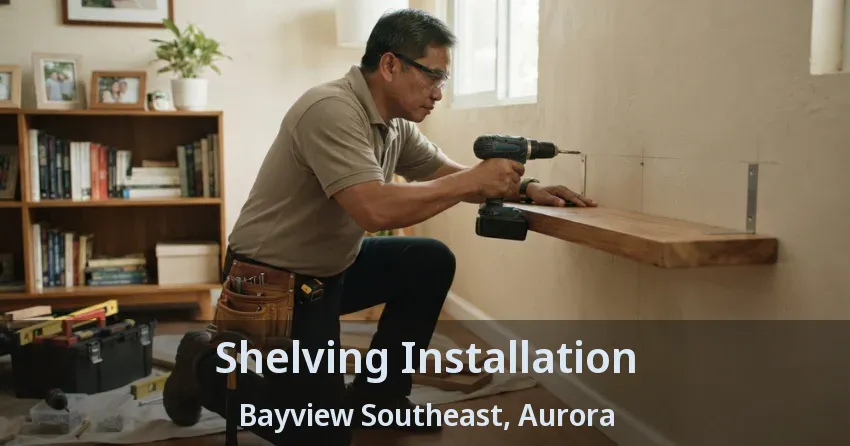 Shelving Installation Bayview Southeast, Aurora - ON