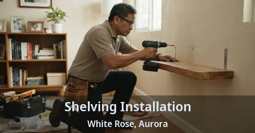 Shelving Installation White Rose, Aurora - ON