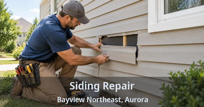 Siding Repair Bayview Northeast, Aurora - ON