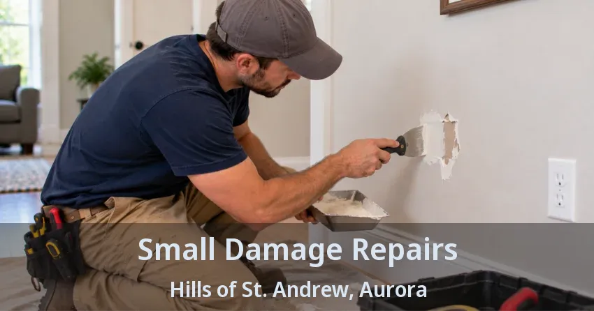 Small Damage Repairs Hills of St. Andrew, Aurora - ON