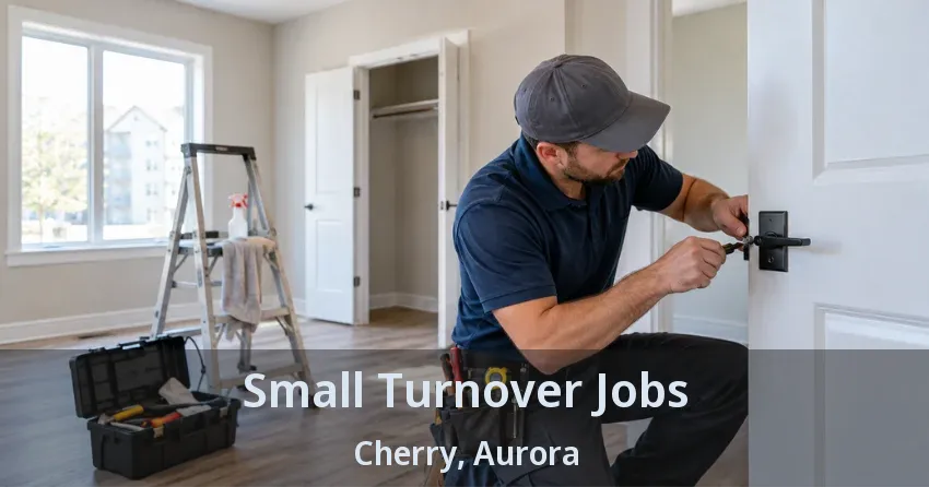 Small Turnover Jobs Cherry, Aurora - ON