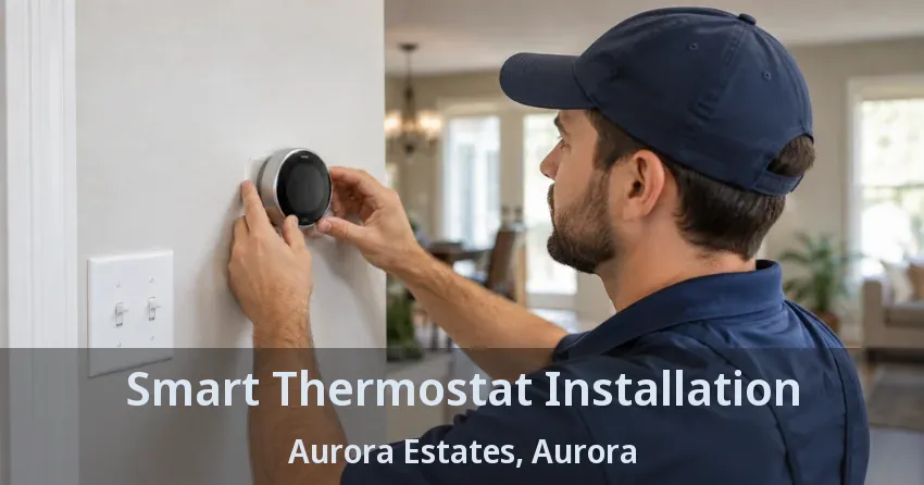 Smart Thermostat Installation Aurora Estates, Aurora - ON