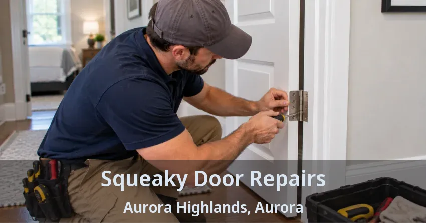 Squeaky Door Repairs Aurora Highlands, Aurora - ON