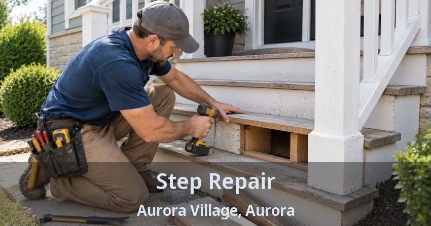 Step Repair Aurora Village, Aurora - ON