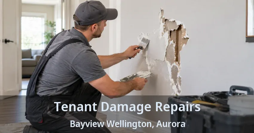 Tenant Damage Repairs Bayview Wellington, Aurora - ON