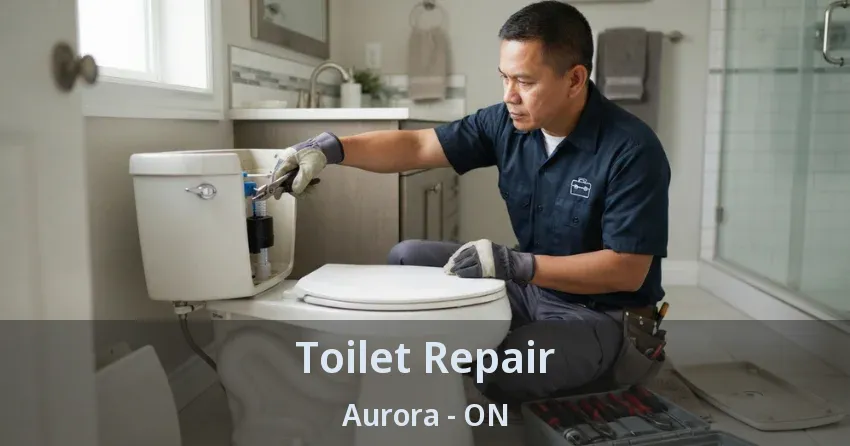 Toilet Repair Aurora - ON