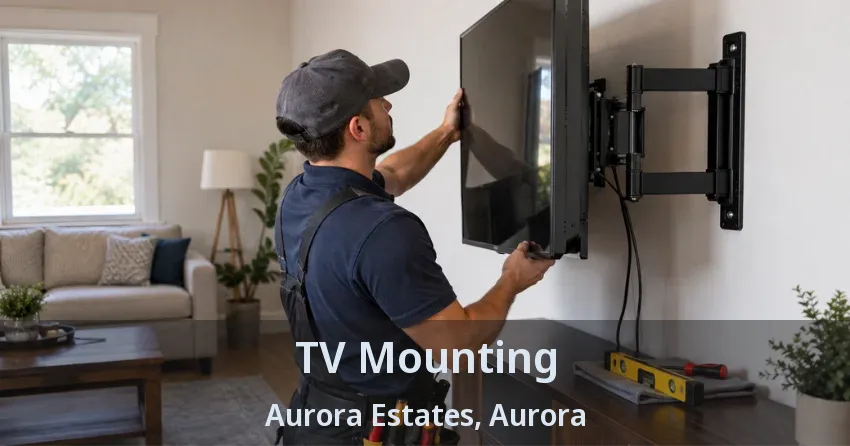 TV Mounting Aurora Estates, Aurora - ON
