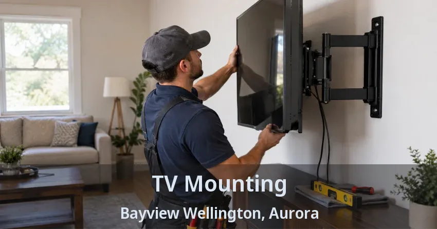 TV Mounting Bayview Wellington, Aurora - ON