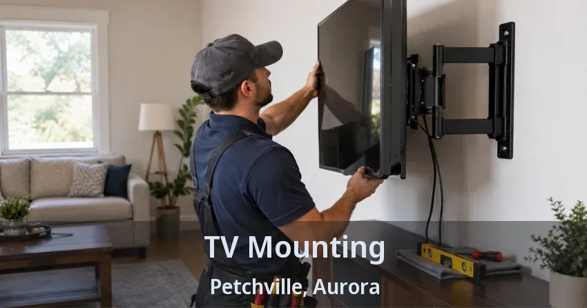 TV Mounting Petchville, Aurora - ON