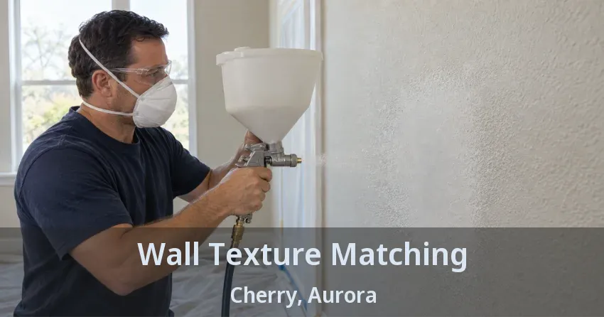 Wall Texture Matching Cherry, Aurora - ON