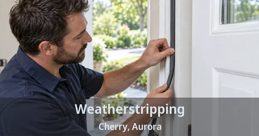 Weatherstripping Cherry, Aurora - ON