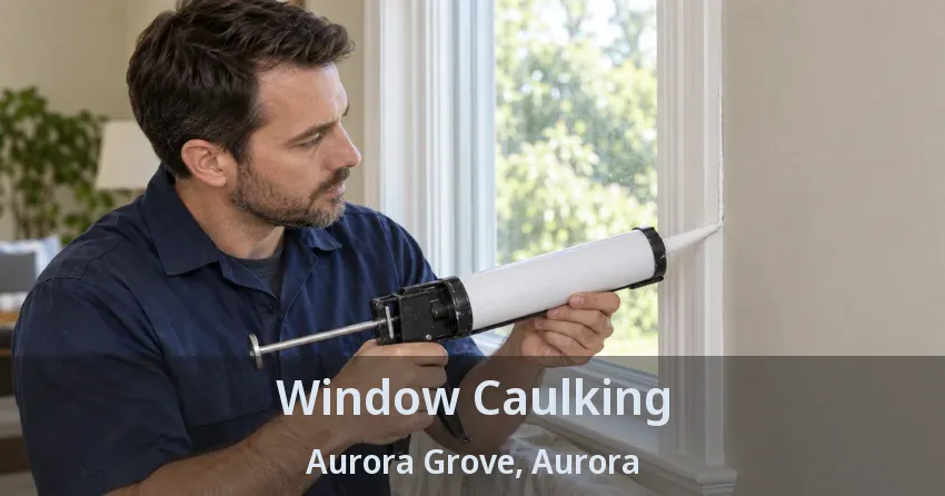 Window Caulking Aurora Grove, Aurora - ON