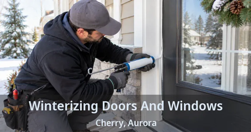 Winterizing Doors And Windows Cherry, Aurora - ON