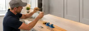 Cabinet Handle Installation Aurora