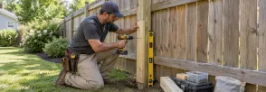 Fence Post Repair Aurora