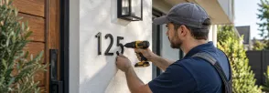 House Number Installation Aurora