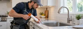 Sink Caulking Aurora