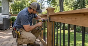 Deck Railing Repair