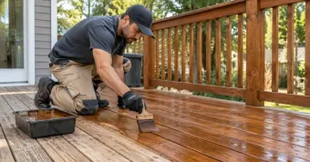 Deck Staining