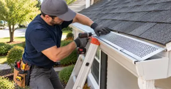 Gutter Guard Installation