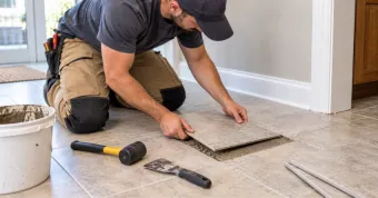 Loose Tile Repair
