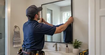 Mirror Hanging